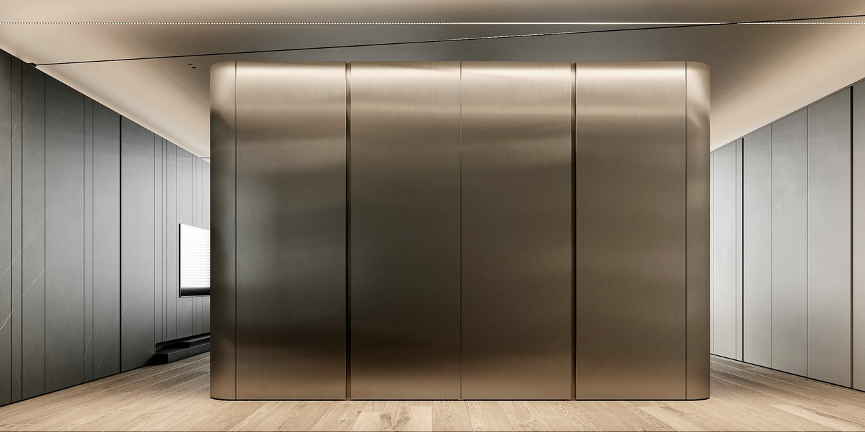 极简高级灰住宅设计-1