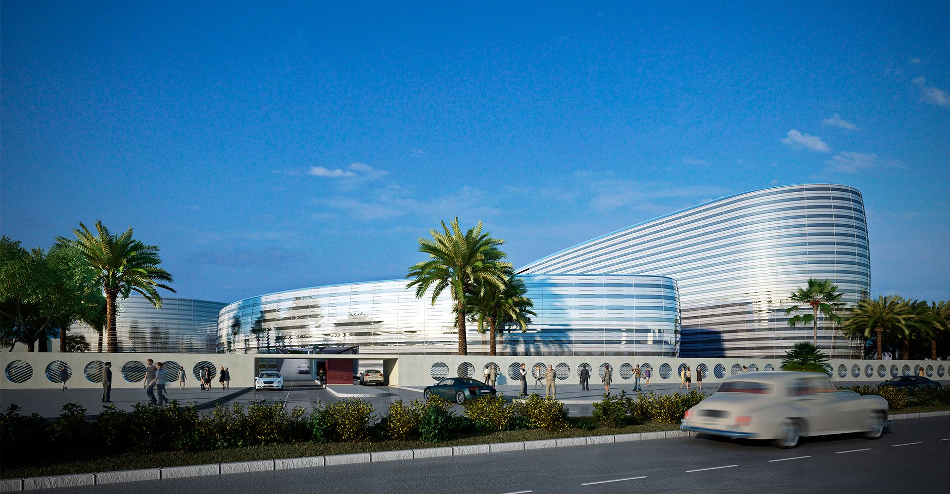 拉斐尔·德·拉-- 霍斯设计的伊拉克阿尔-- Hurriya 教学医院-12