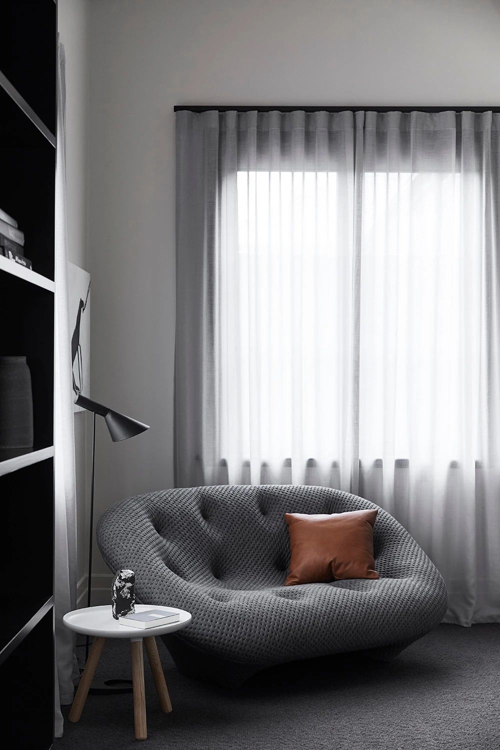 黑白别墅丨澳大利亚丨Studio Griffiths-19