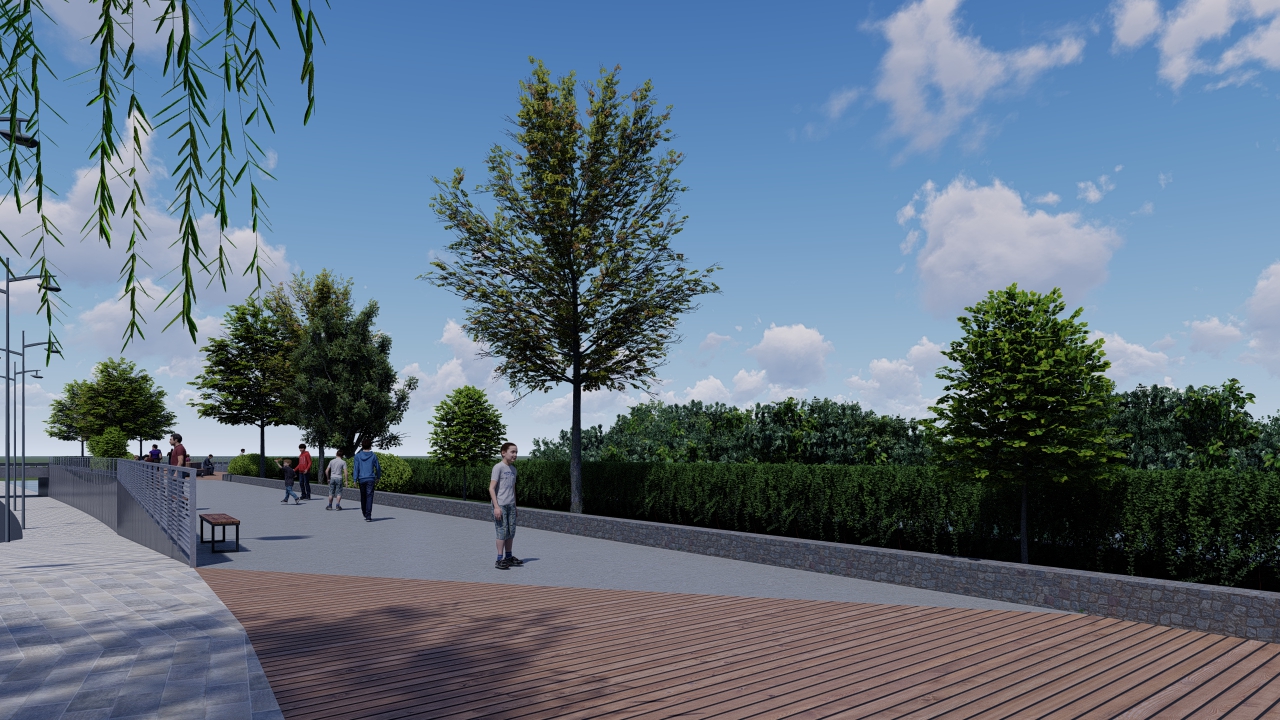 东北某地滨水观景平台-12