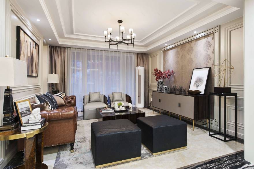 JIMAY集美设计丨青岛 金大地 天泰别墅(一)-15