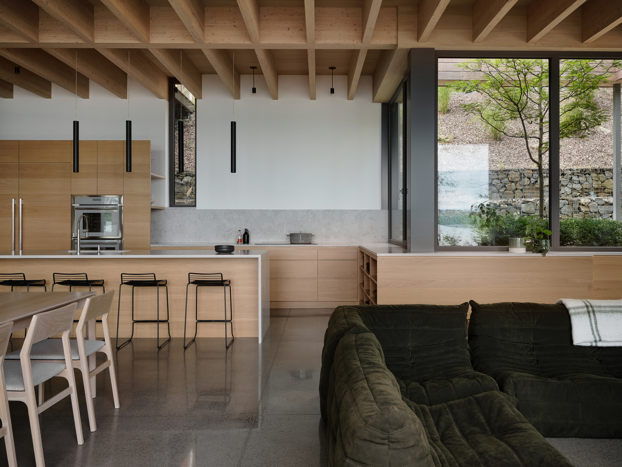 反坡住宅丨加拿大丨YH2 Architecture-16