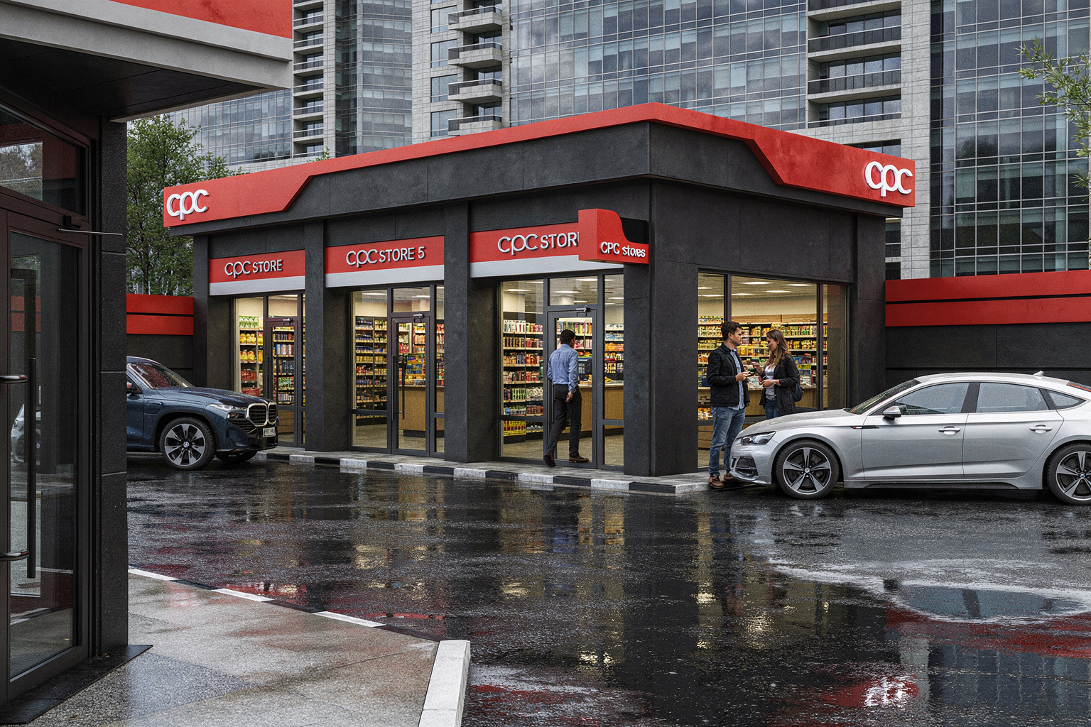 Renovating co-op gas station to CPC gas station-4