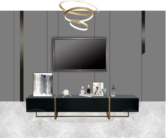 曲江大成四室两厅平层装修设计-24