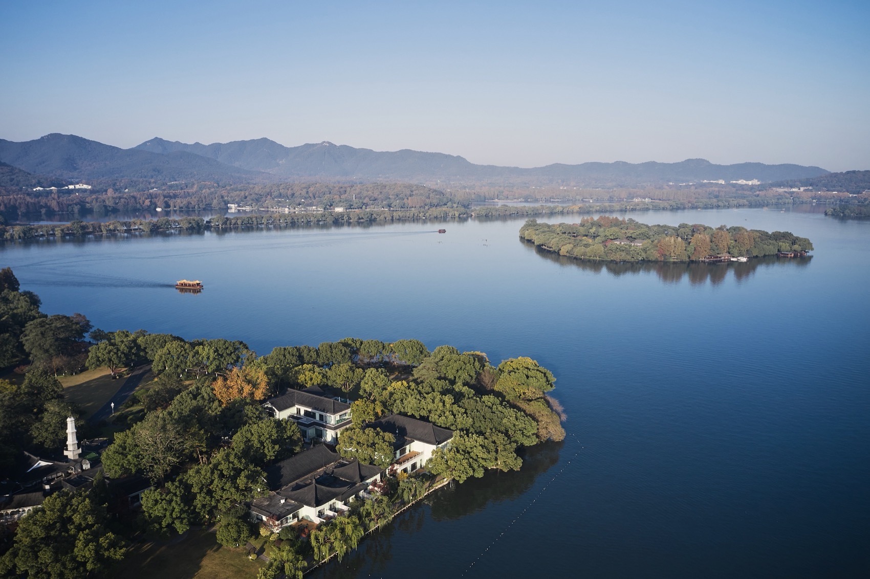 浙江西子宾馆·西园茶馆丨中国杭州丨杭州诺瓦空间设计-7