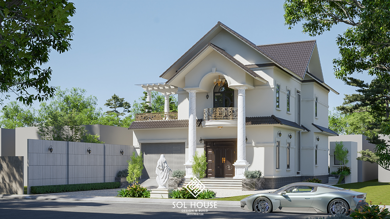 欧式别墅建筑丨SOL HOUSE（Ha Dung's team）-6