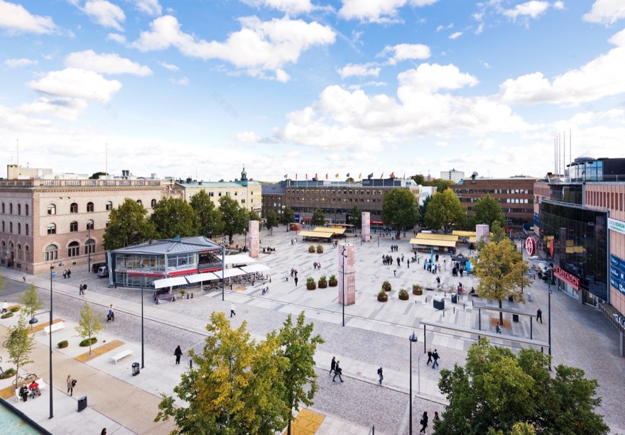 瑞典 Gävle 市中心的 Stortorget 广场更新设计-9