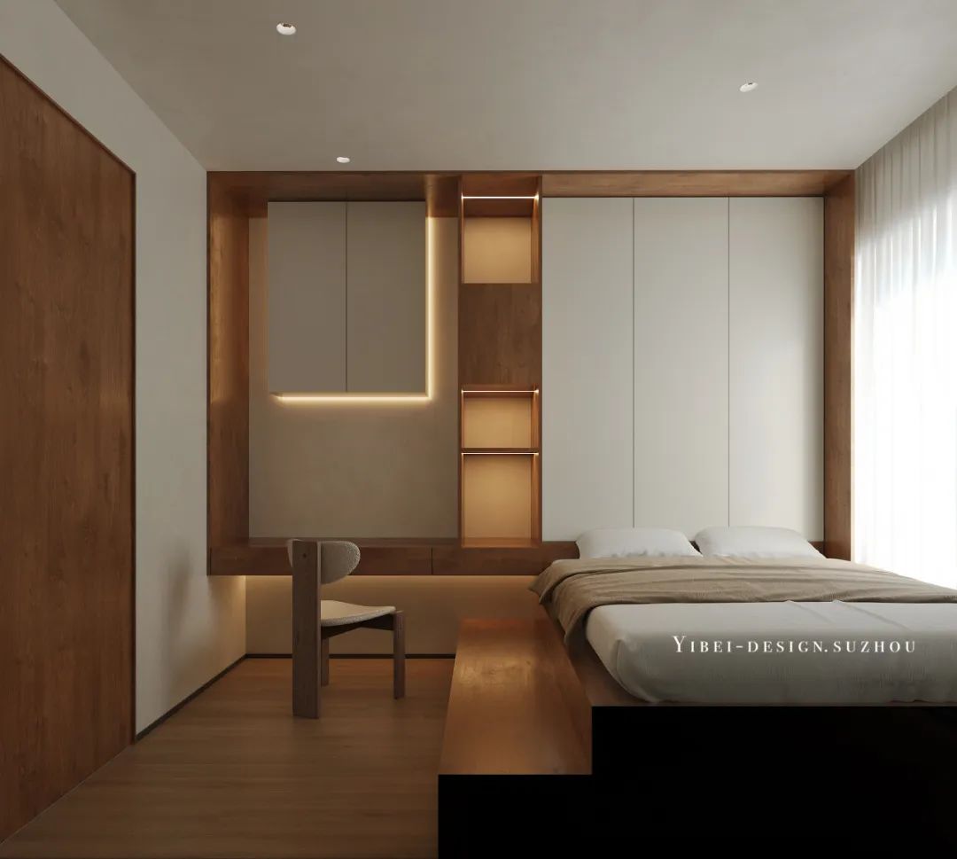 原木之韵丨家装设计丨中国苏州丨YIBEI DESIGN-25