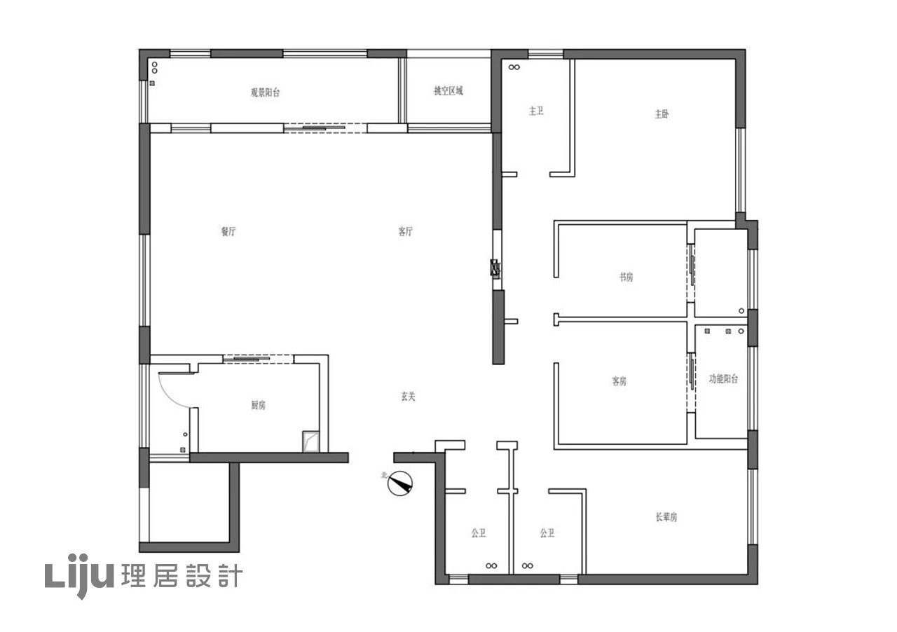 弧光之居 · 三代同堂的完美共处设计丨中国厦门丨理居设计-86