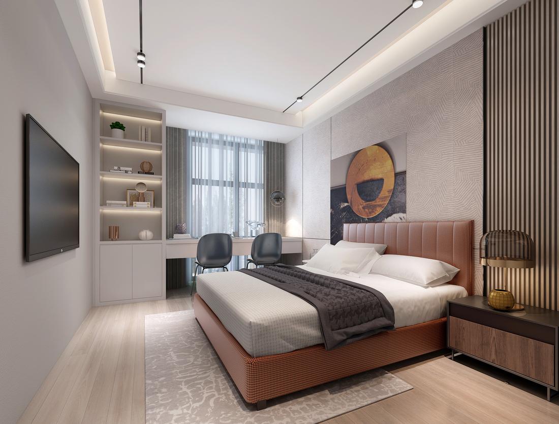 200m²复式现代，摒弃繁杂，简单既高级-3