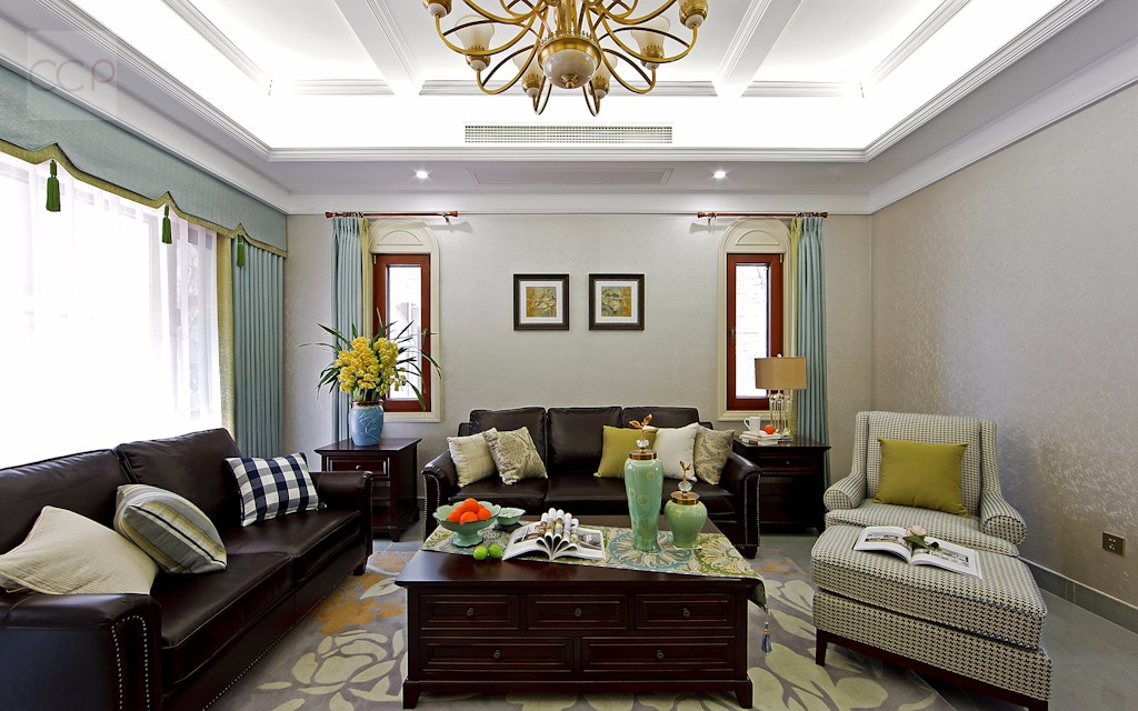 杨宏州打造 270㎡现代美式别墅-9