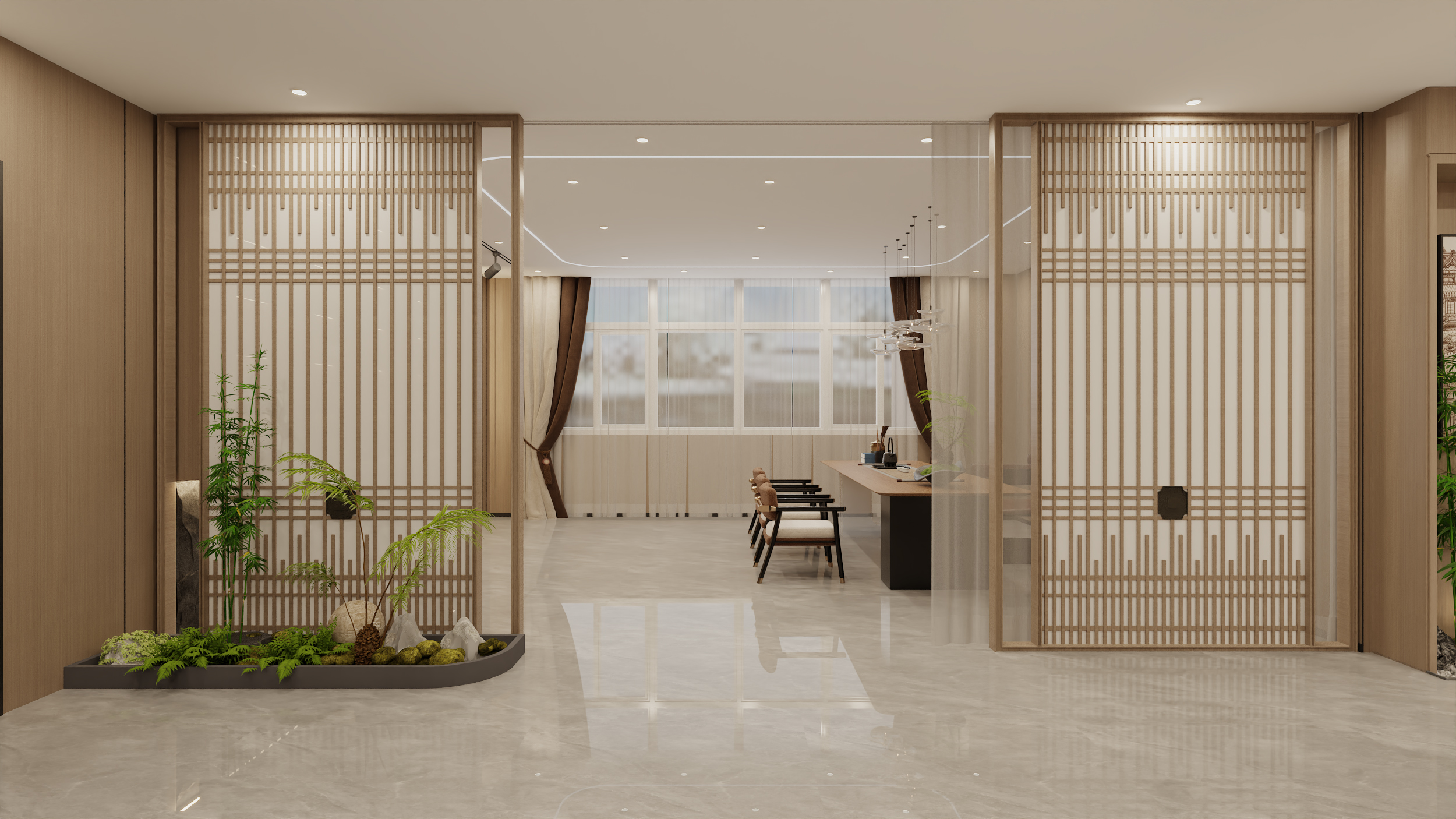 银川钏拾叁茶楼装修设计丨中国银川丨银川装修公司-23