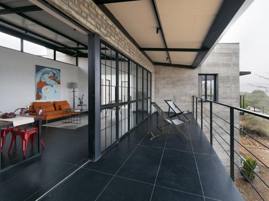 斜屋丨印度丨Red Brick Studio-18