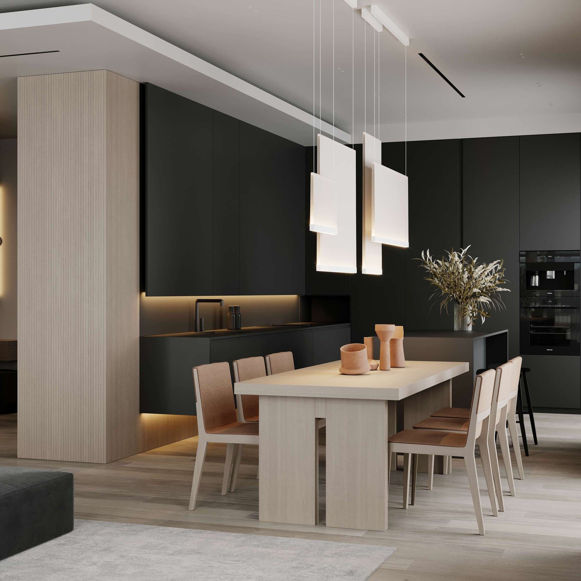 TRUBNAYA 大平层设计丨俄罗斯丨Artem Babayants 设计团队-14