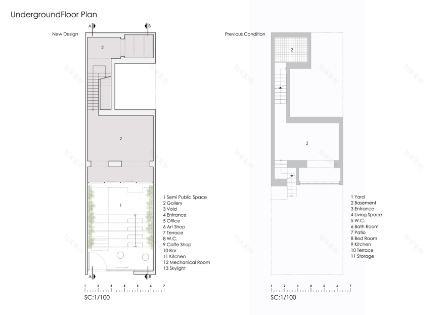 伊朗 Tehran JEE Gallery 嵌套式景观画廊设计丨伊朗德黑兰丨Alborz Nazari,Amin Hosseinirad-14