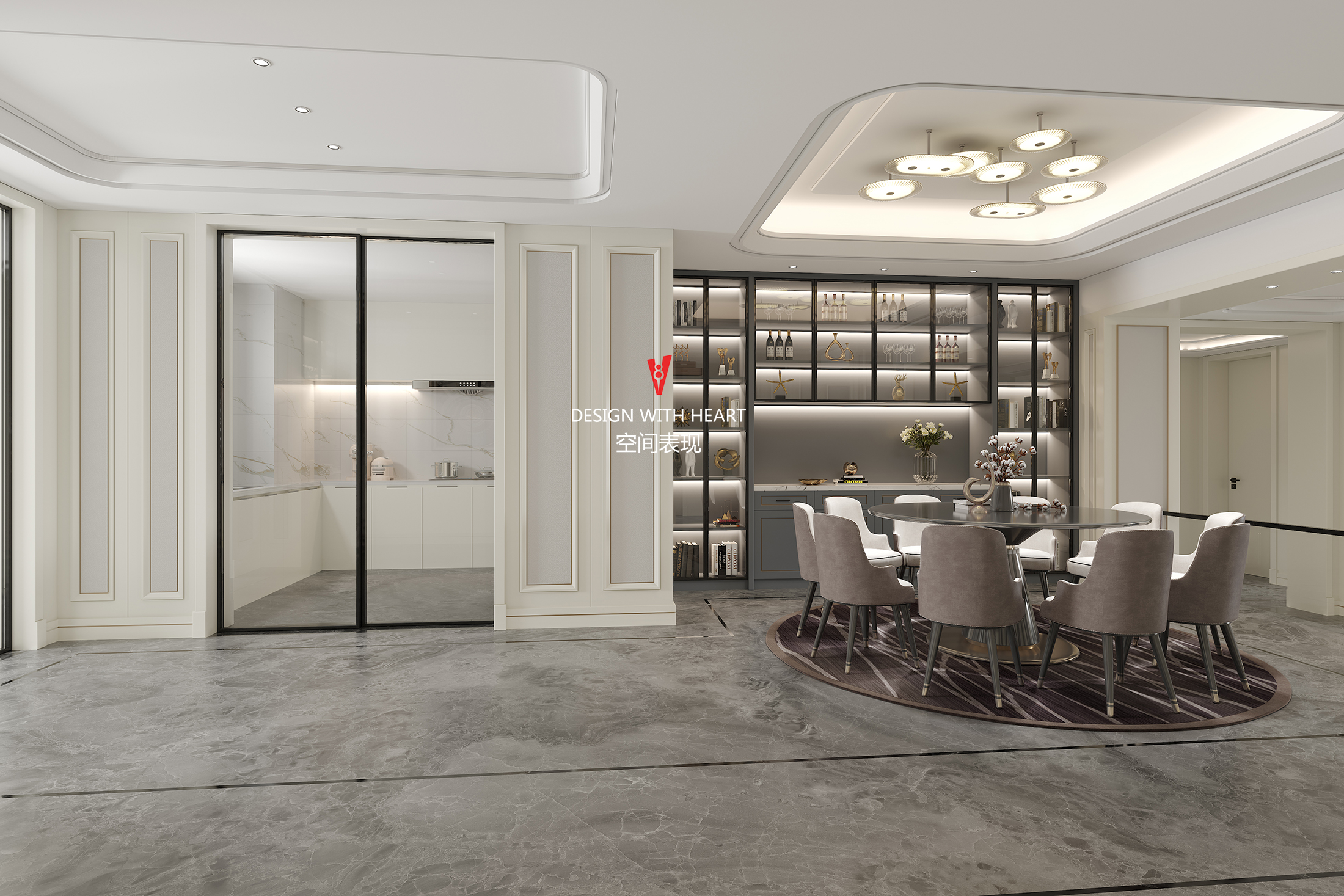 现代简约客厅设计，舒适宜居-2