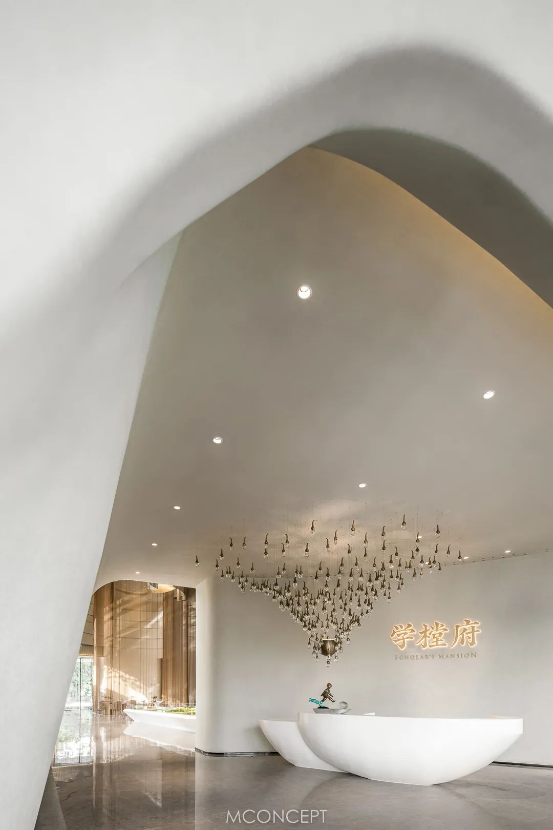 山城韵律,未来琥珀——重庆龙湖&香港置地学樘府售楼处设计-9