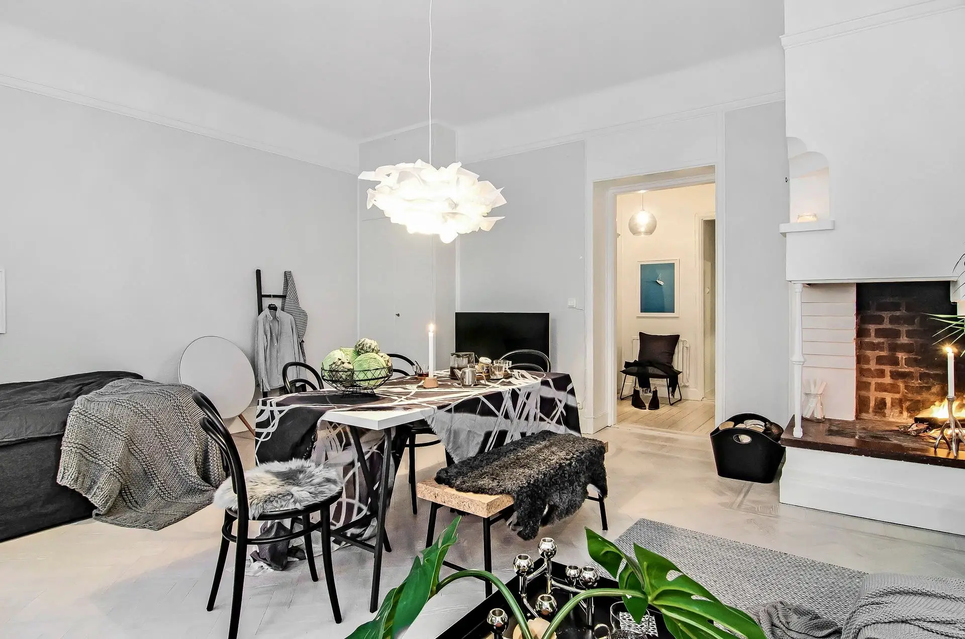 39 平米瑞典小公寓舒适待客之道-9