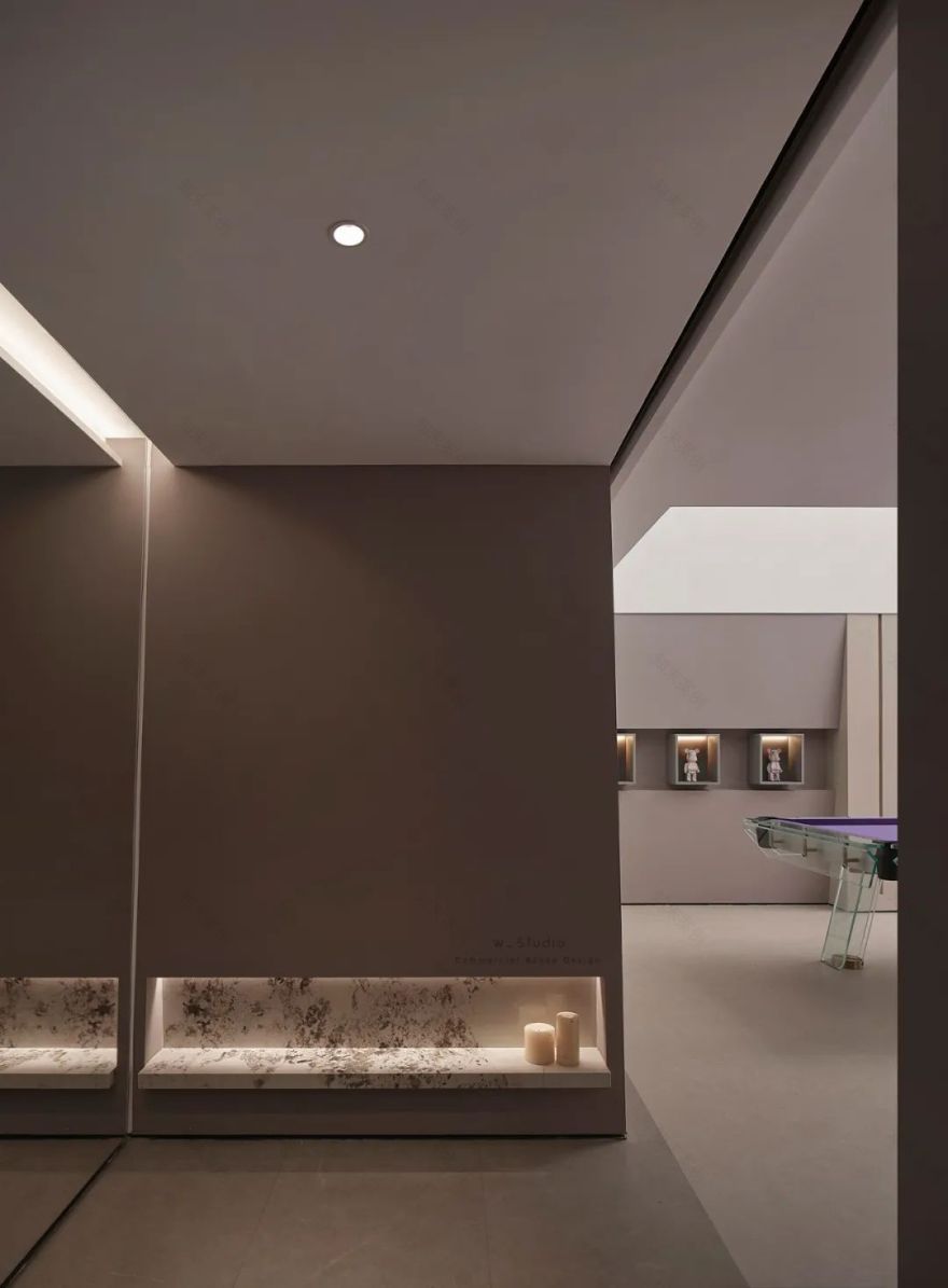 莫奈色彩的现代家居丨无一内建筑设计事务所-38