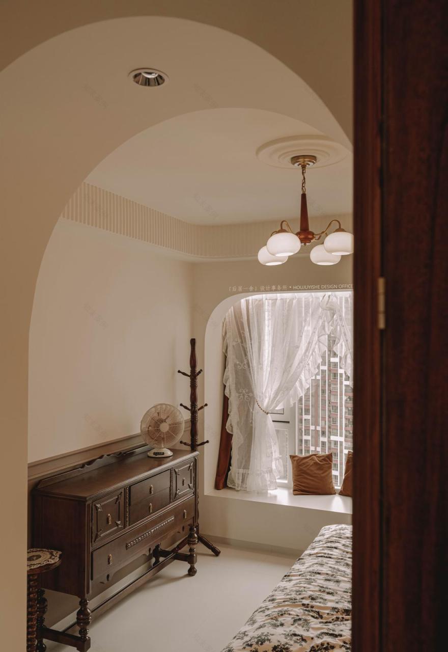 复古风情家居设计丨中山设计-77
