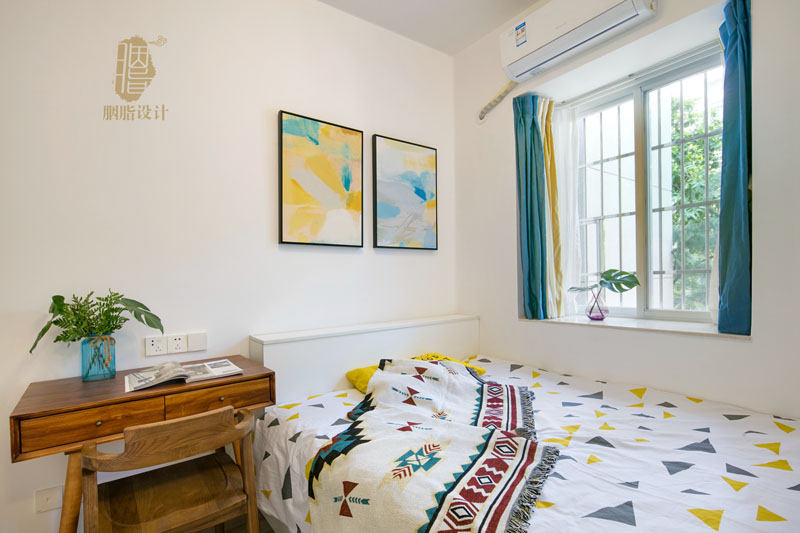 华南理工南秀村四口之家北欧风改造-31