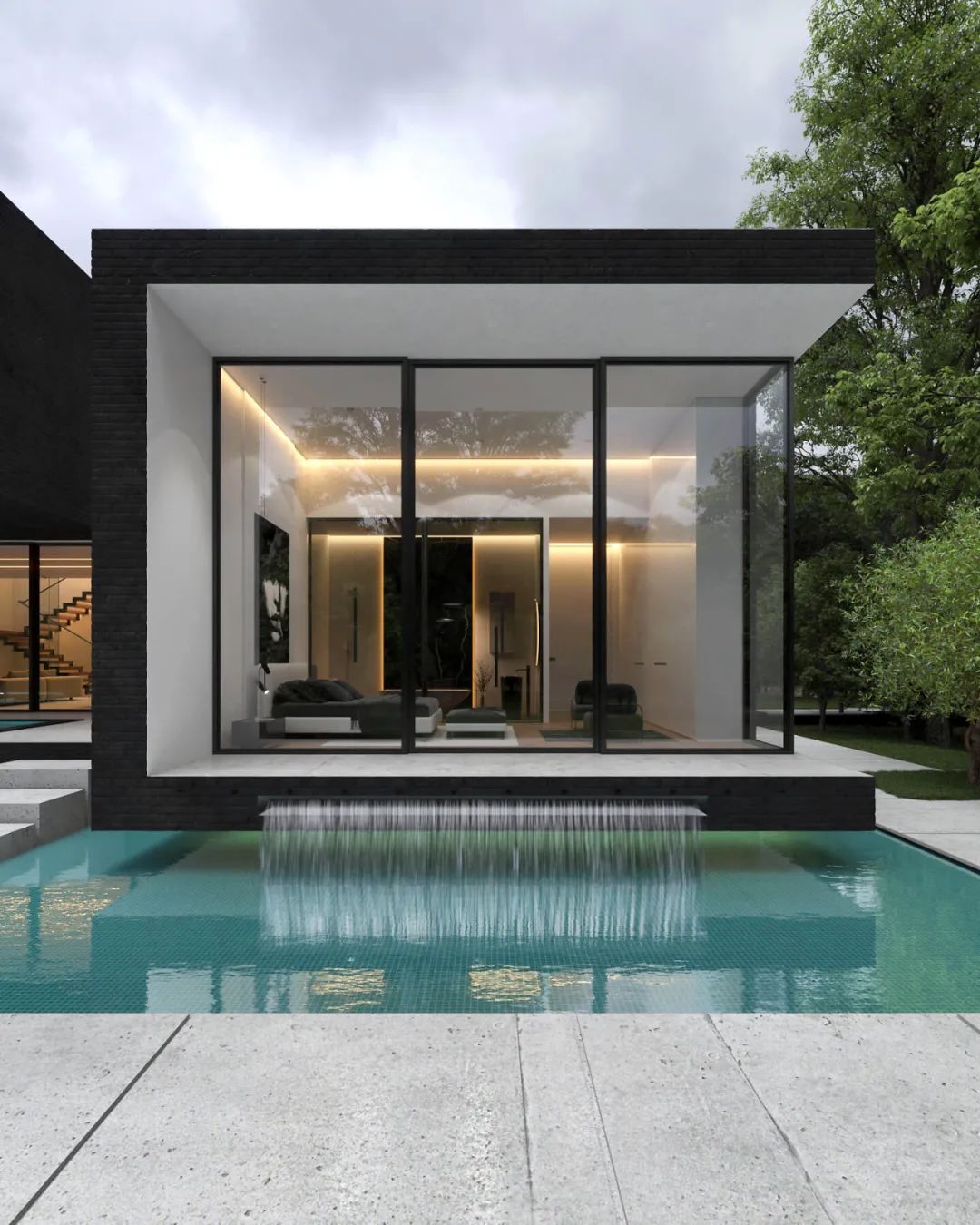 伊朗德黑兰极简别墅设计丨伊朗建筑师 Reza Mohtashami-16