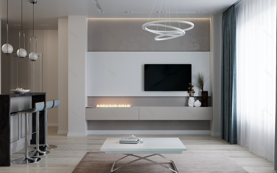 ЖК Ньютон公寓工作室室内设计丨俄罗斯车里雅宾斯克丨娜塔莉亚·布赫涅娃-23