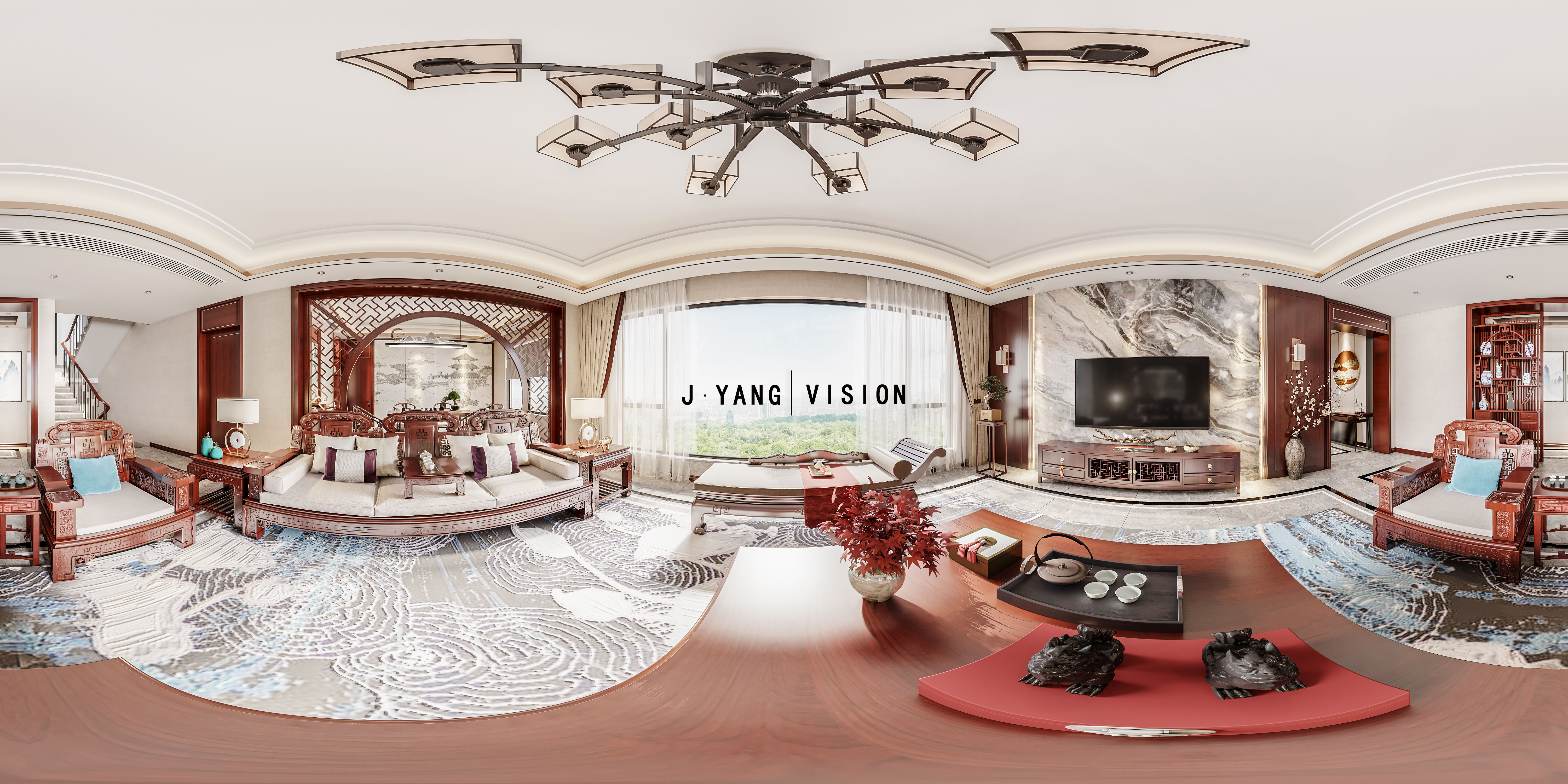 中式平层设计|J VISION-7