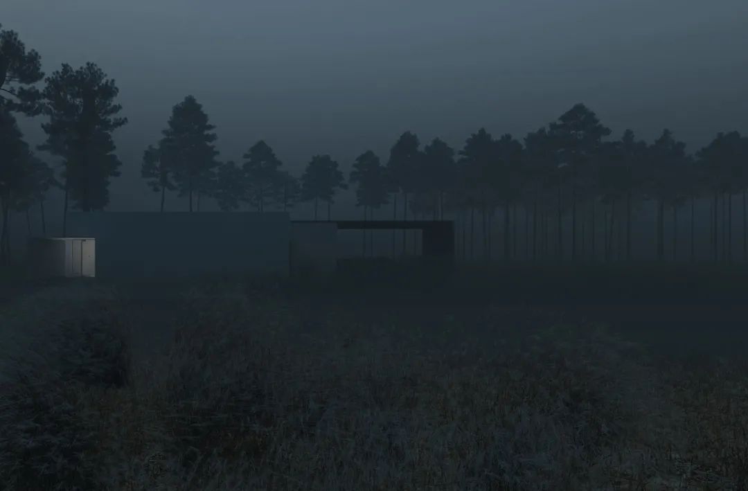 吉林密林中的生态冬令营游客中心-15