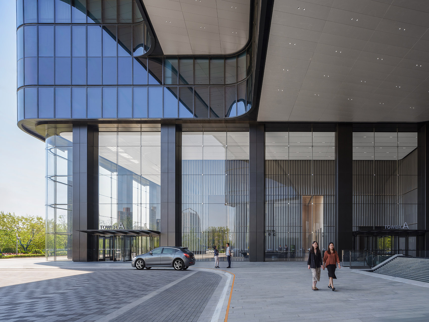 上海真如中海中心综合体丨中国上海丨SOM-43