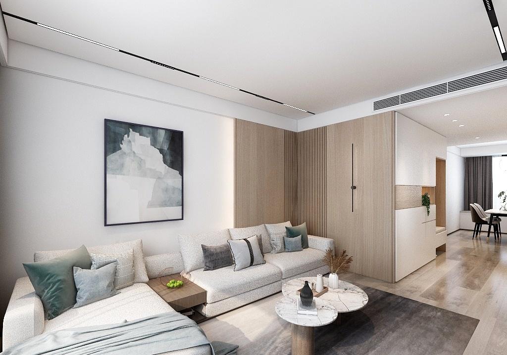 135m²现代简约之家-0