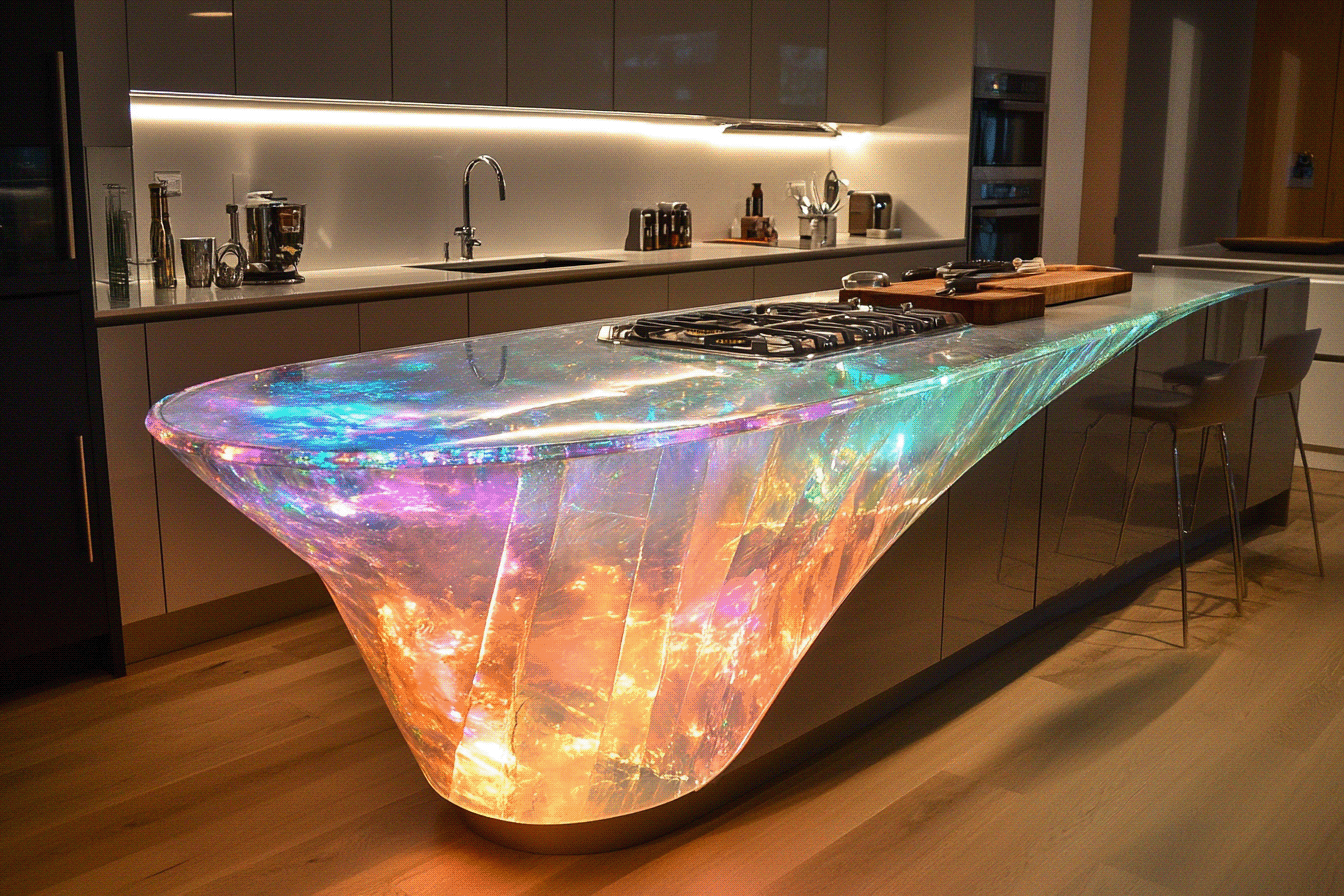 Extraordinary Bespoke Kitchen Islands by AICI-99