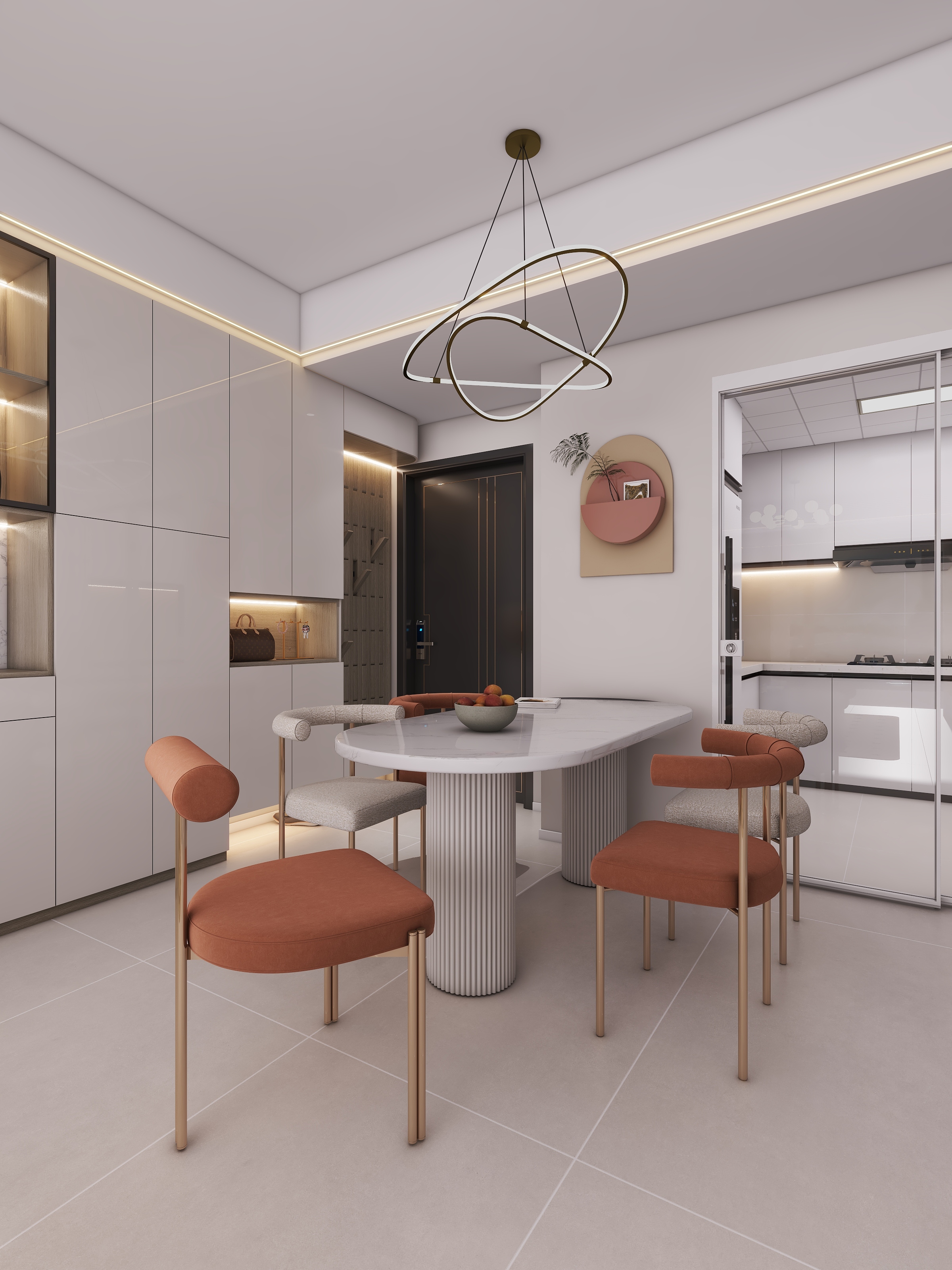 湖南张家界博泰状元府（118平方现代简约三居室）-13