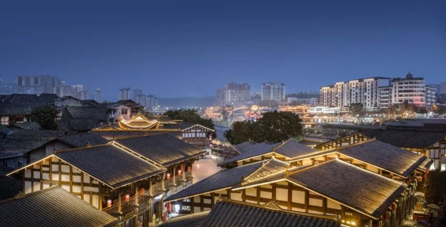 恩阳“梦华录”文旅商业街区丨中国巴中丨骏地设计(规划,建筑),华茗设计(景观),西安旅游(策划)-16