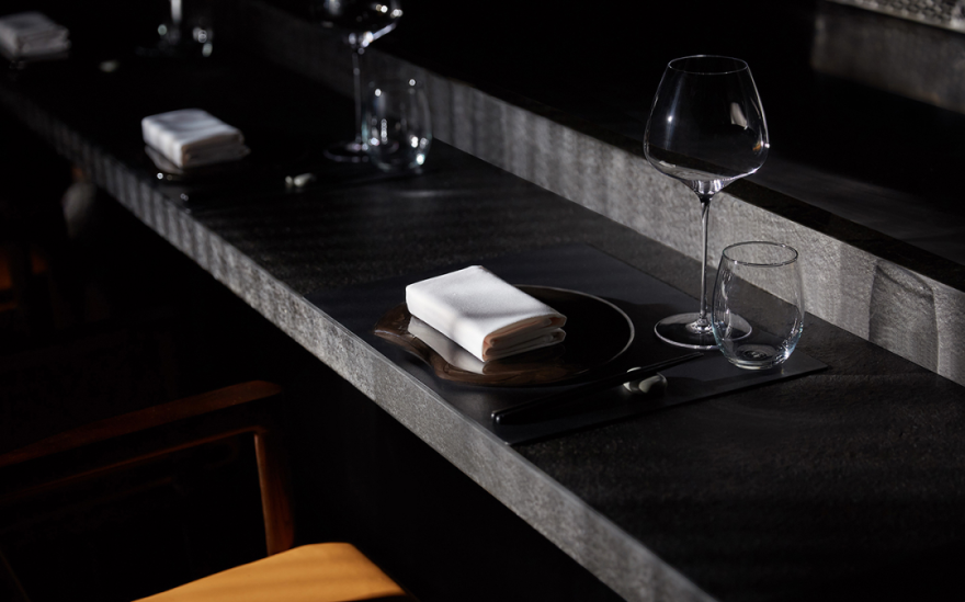 暗黑系餐厅,就是如此酷炫高级!——南京龍·铁板烧餐厅 | 壹舍方磊新作-40