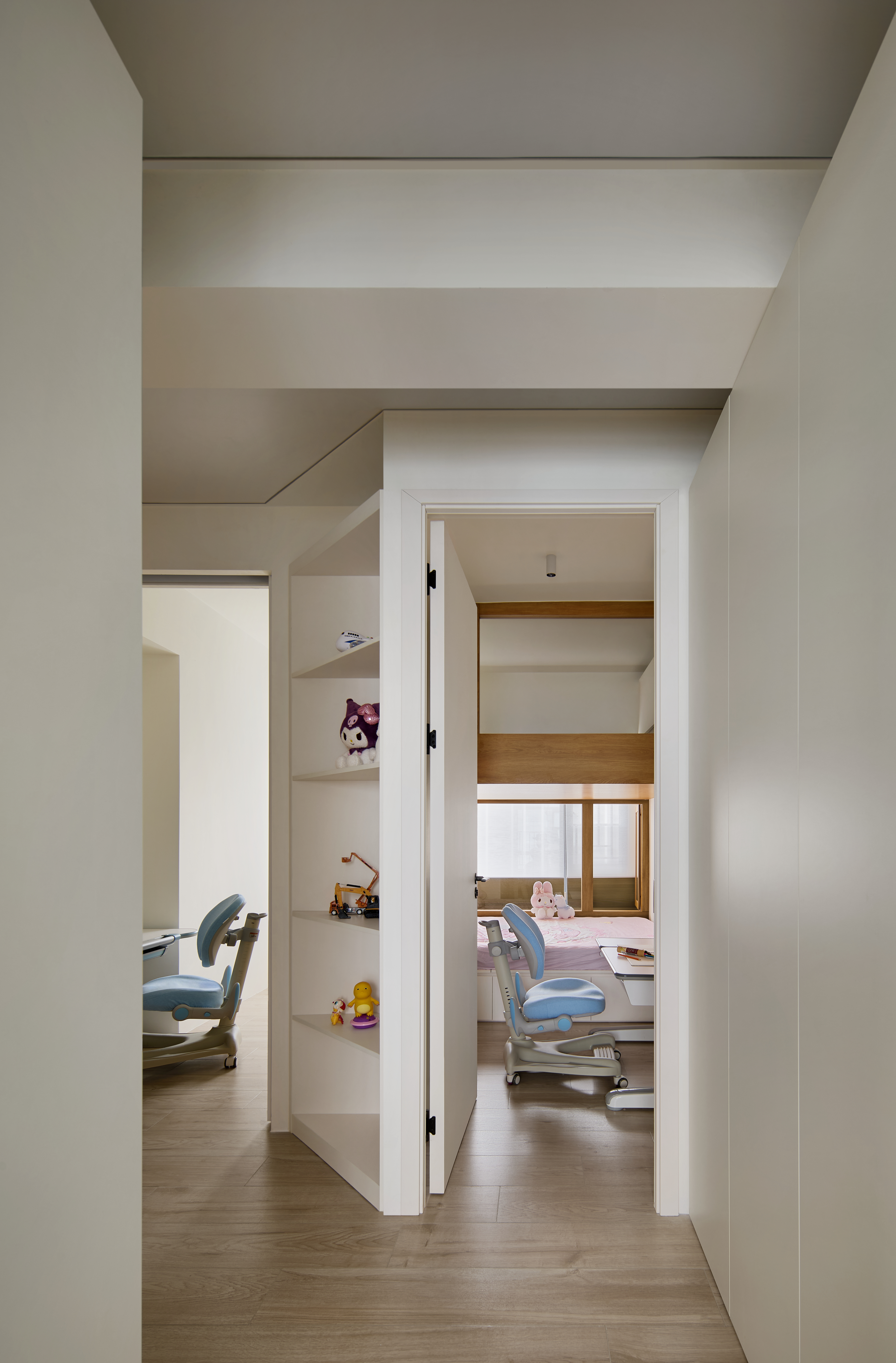 陈智超设计｜精装房变身童话乐园！三娃家庭的治愈改造-124