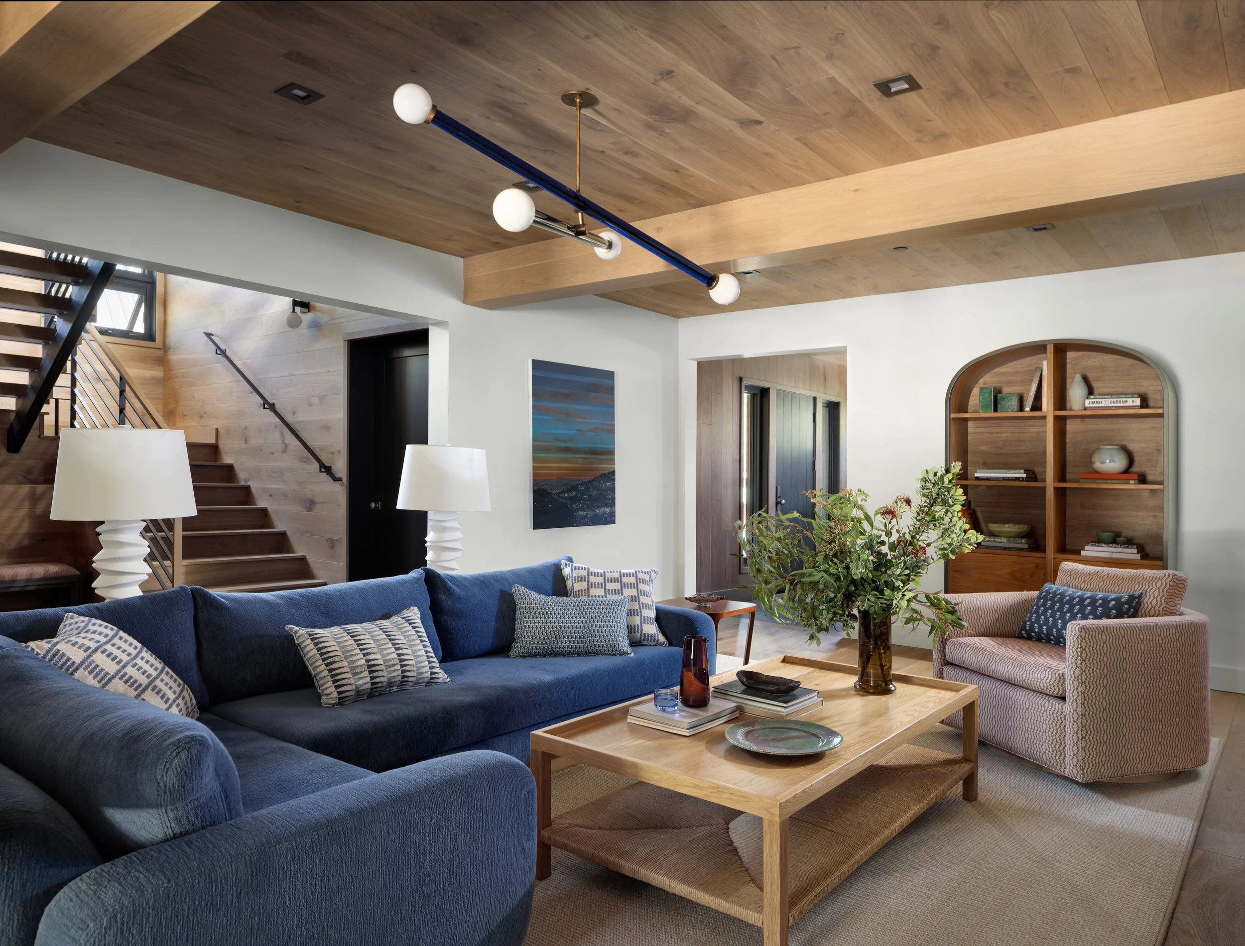 现代滑雪木屋丨Ann Lowengart Interiors-56