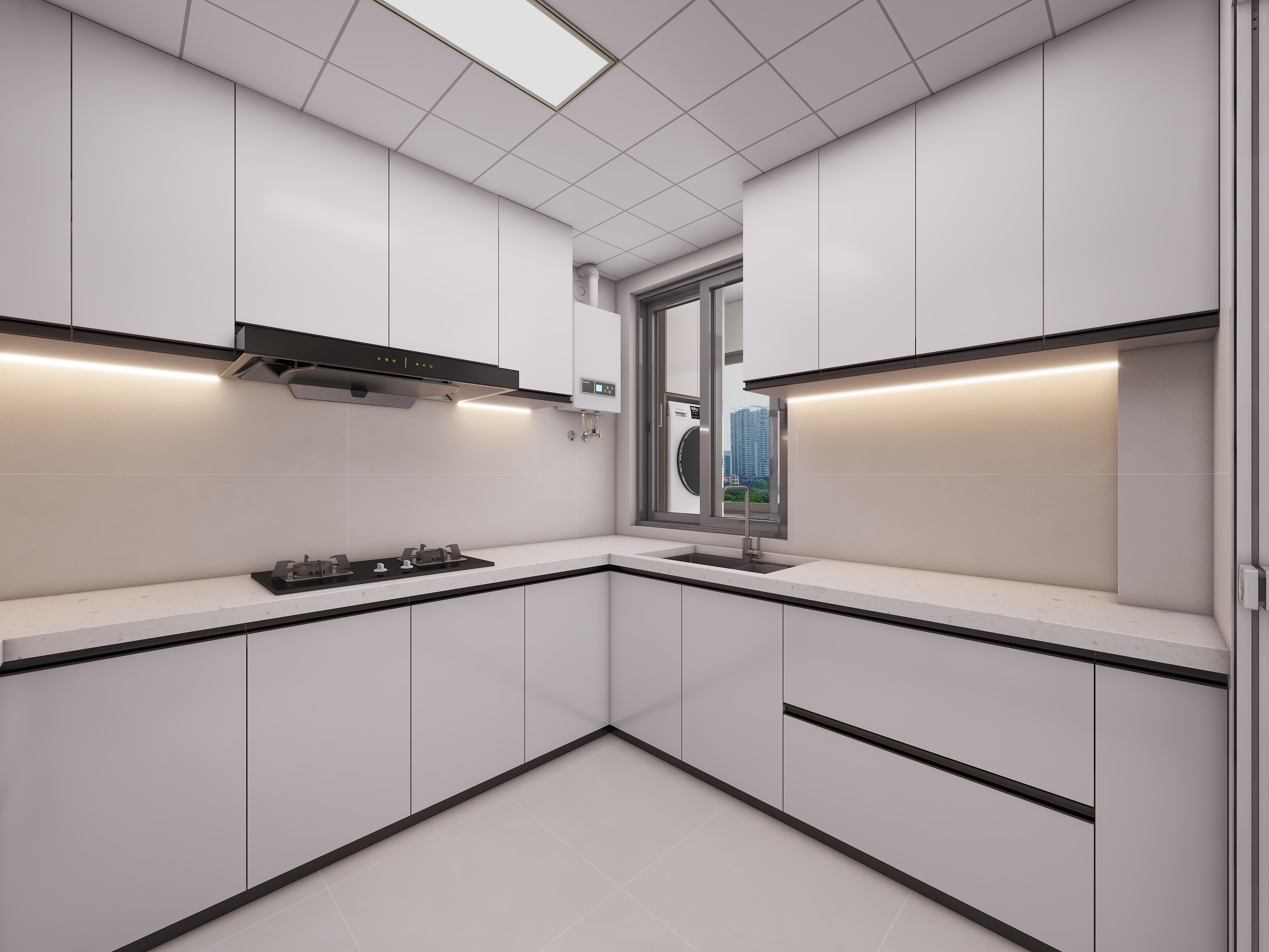 湖南张家界博泰状元府（118平方现代简约三居室）-45