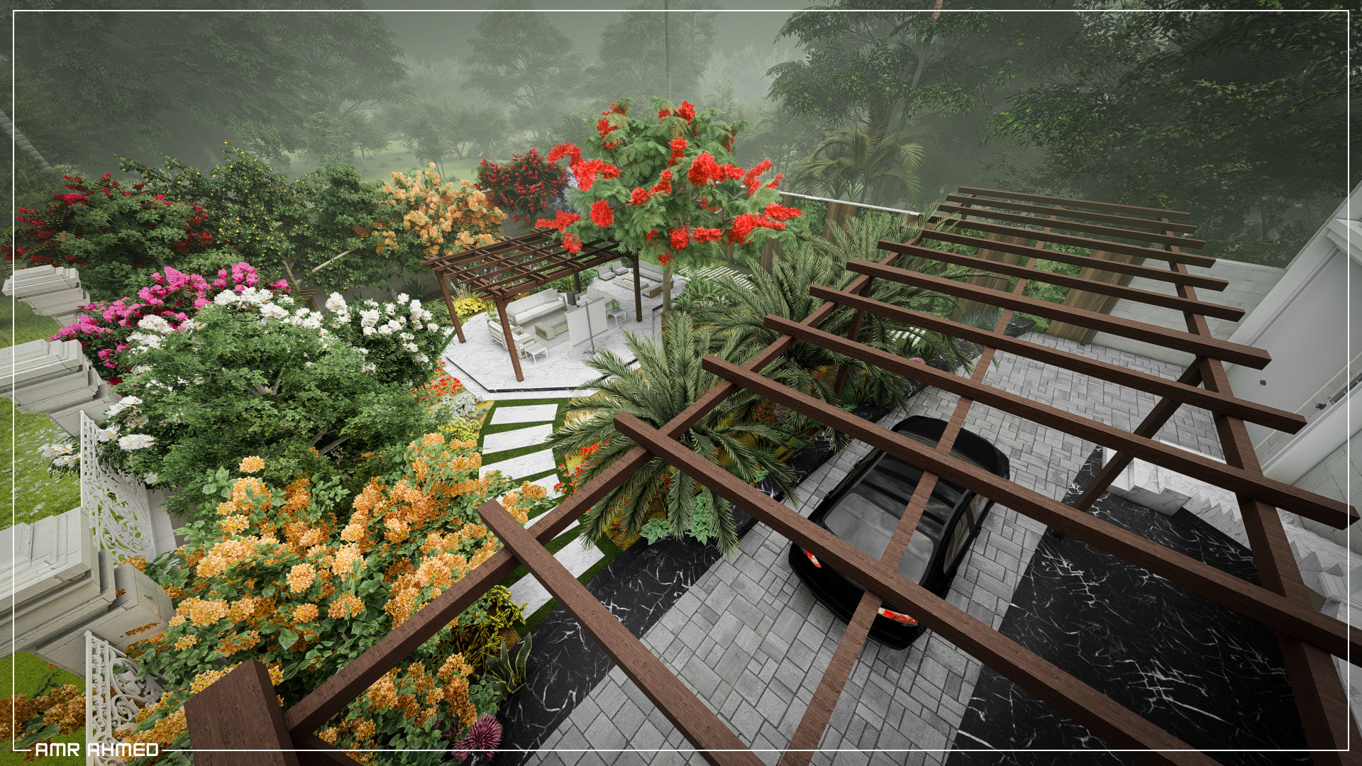 后院景观美化-5