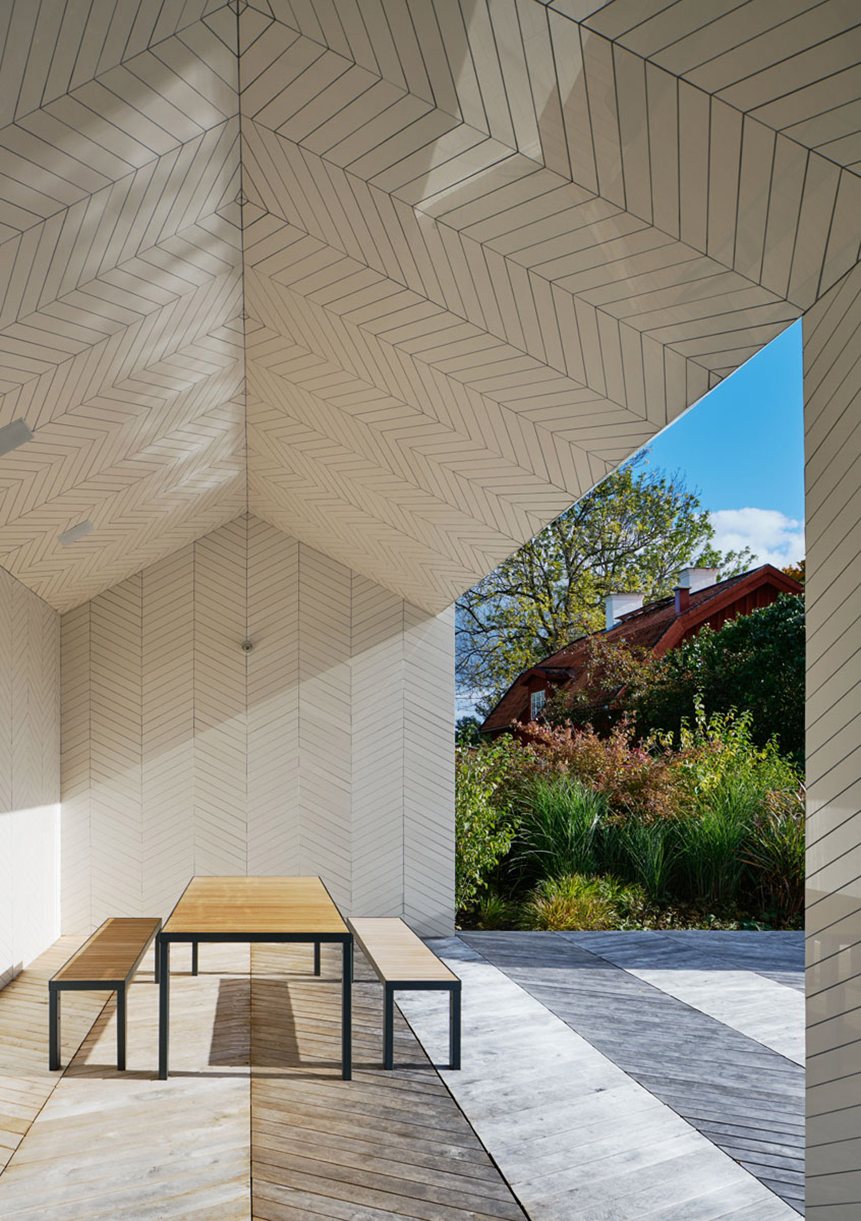 Parquet Patterned 泳池和水疗中心，瑞典 / Claesson Koivisto Rune Architects-22