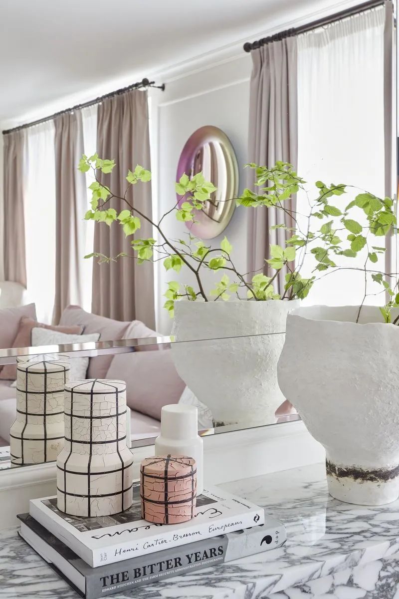 现代 195㎡粉色系法式的居住空间-6