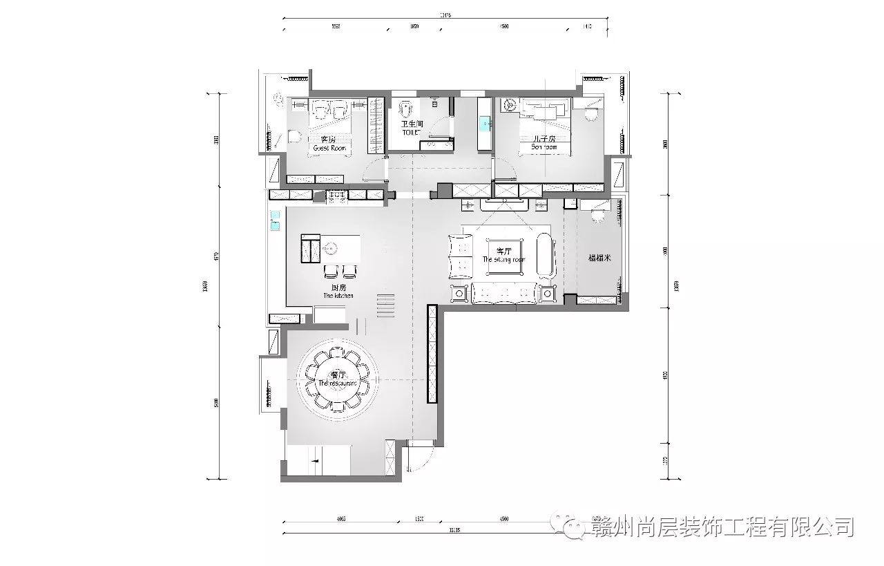 尚层设计 | 传递美学的轻奢现代复式住宅-19