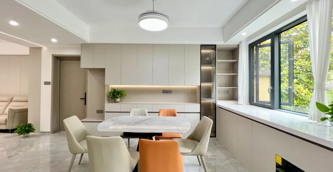 南昌万科四季花城现代简约家居设计丨中国南昌丨丛一楼装饰标准整装-29