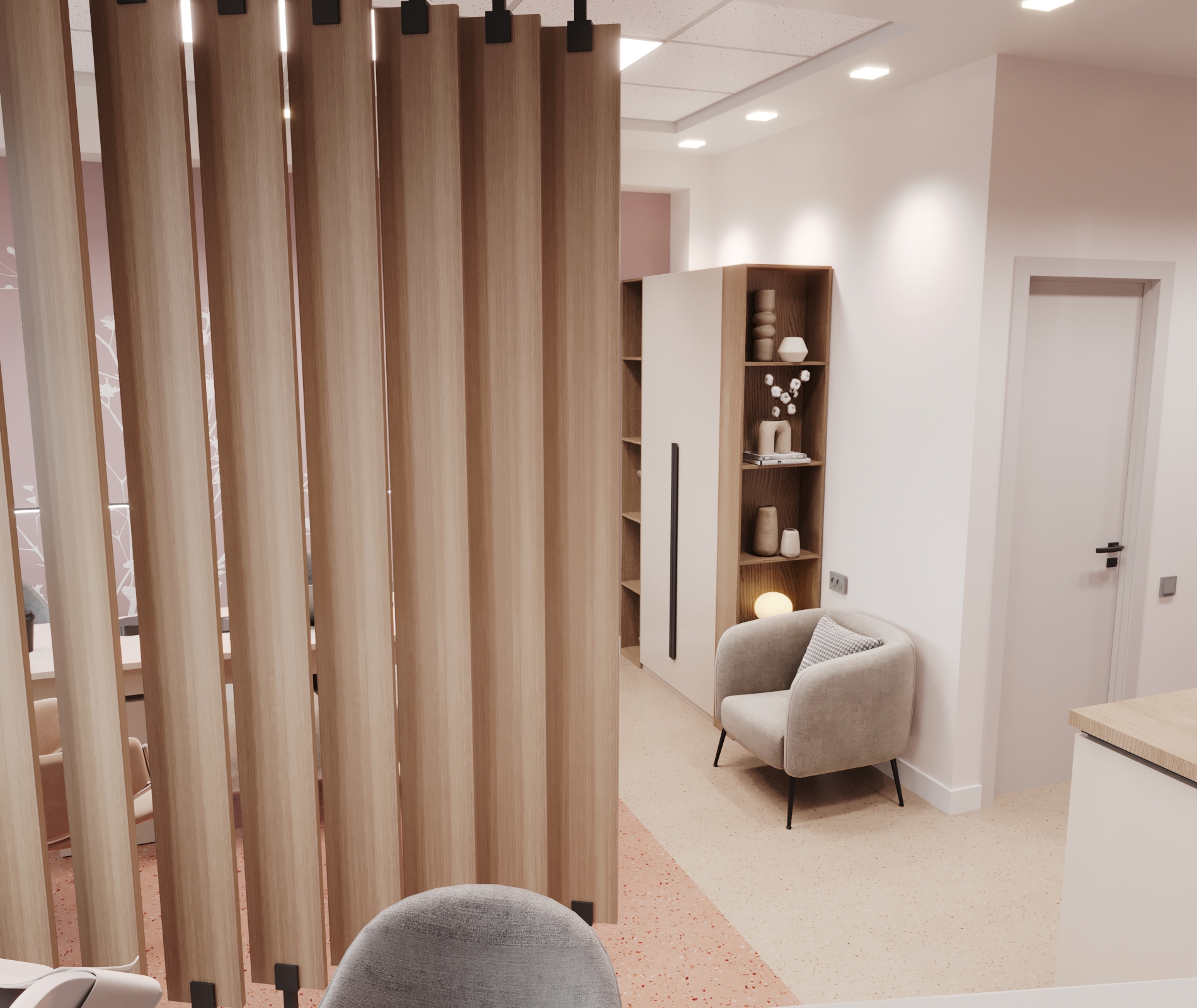 “Erebuni” 妇产科诊所检查室室内设计与规划丨亚美尼亚丨Design_14,Narek Azaryan-13