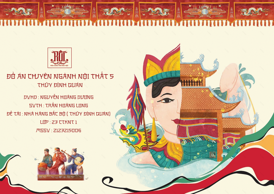 ĐỒ ÁN NỘI THẤT 5 : RESTAURANT DESIGN (THỦY ĐÌNH QUÁN)-0