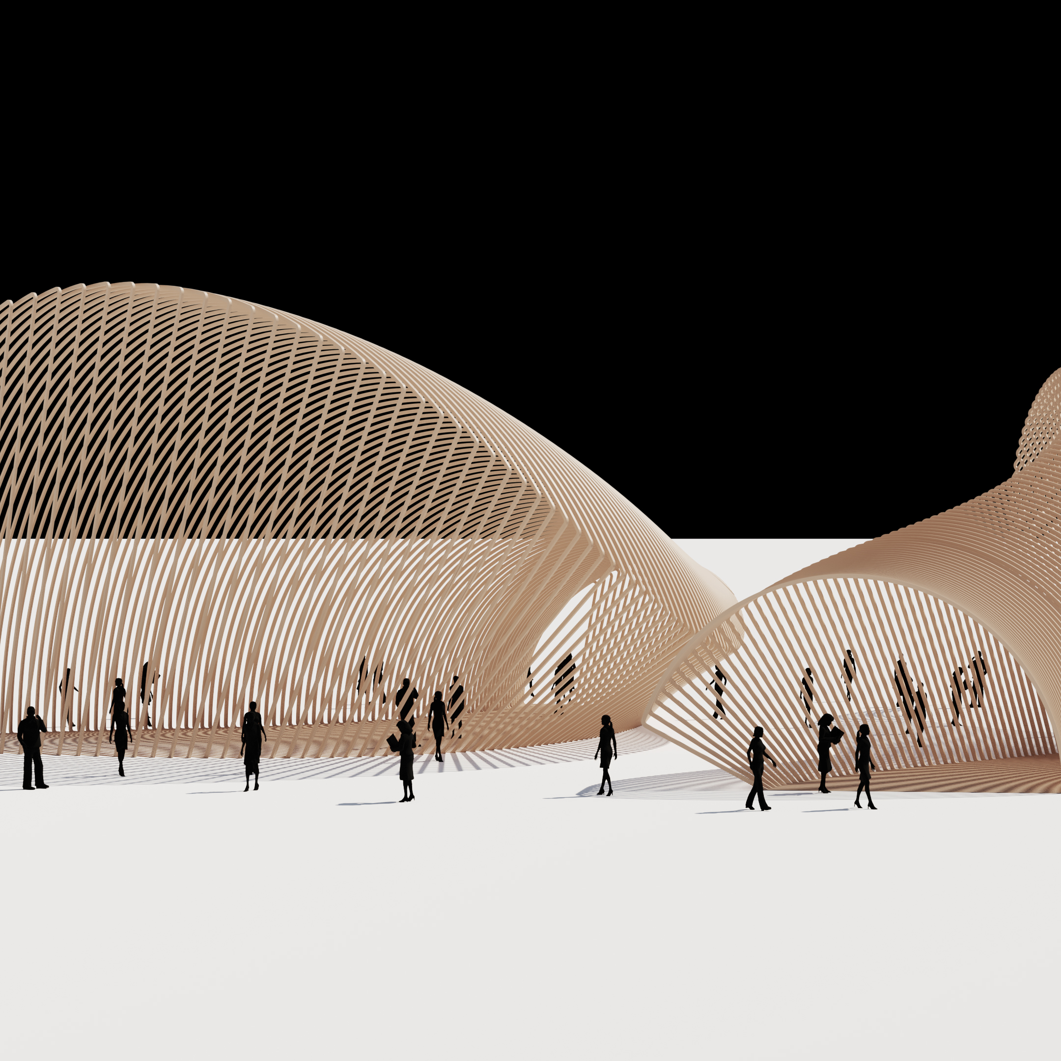 Parametric Arc Pavilion Rhino Grasshopper-11