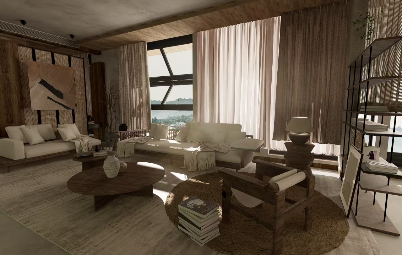 民宿旧房改造室内设计-14