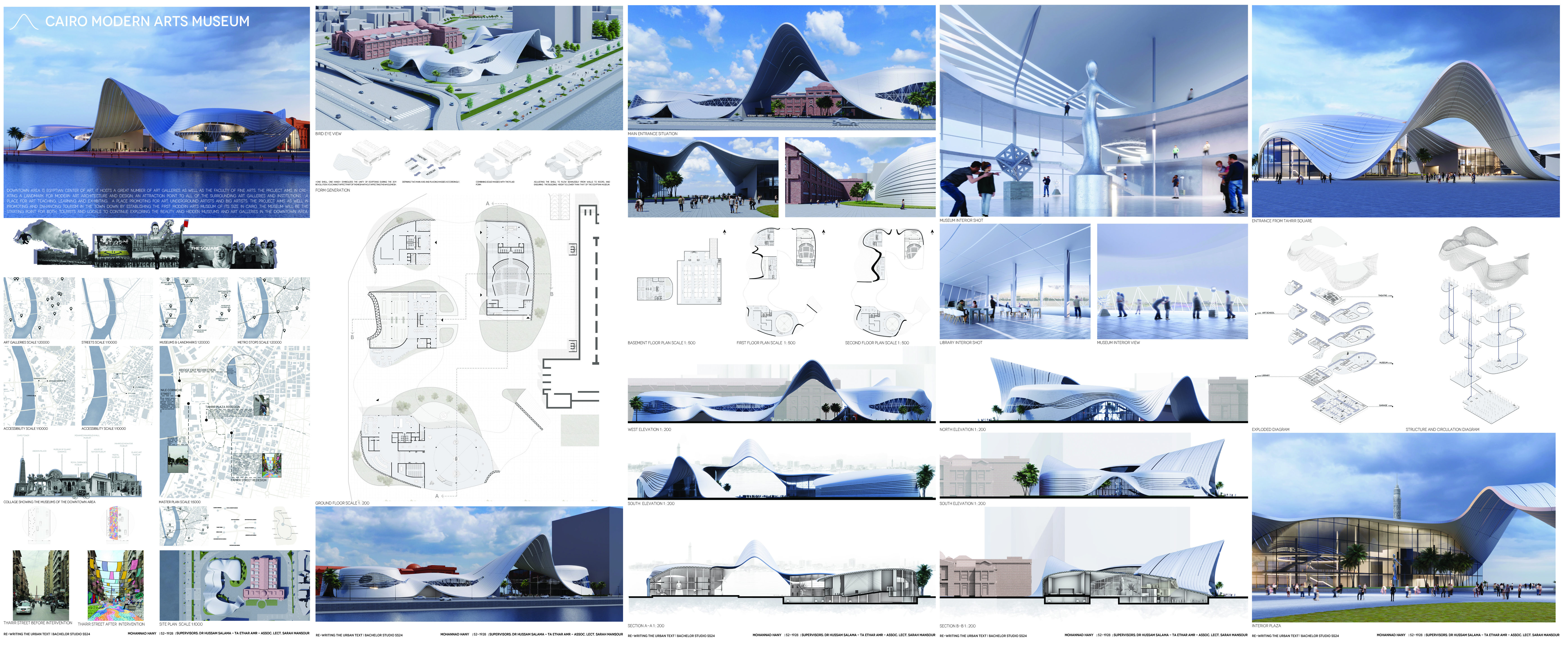 CAIRO MODERN ARTS MUSEUM - Bachelor Project-0