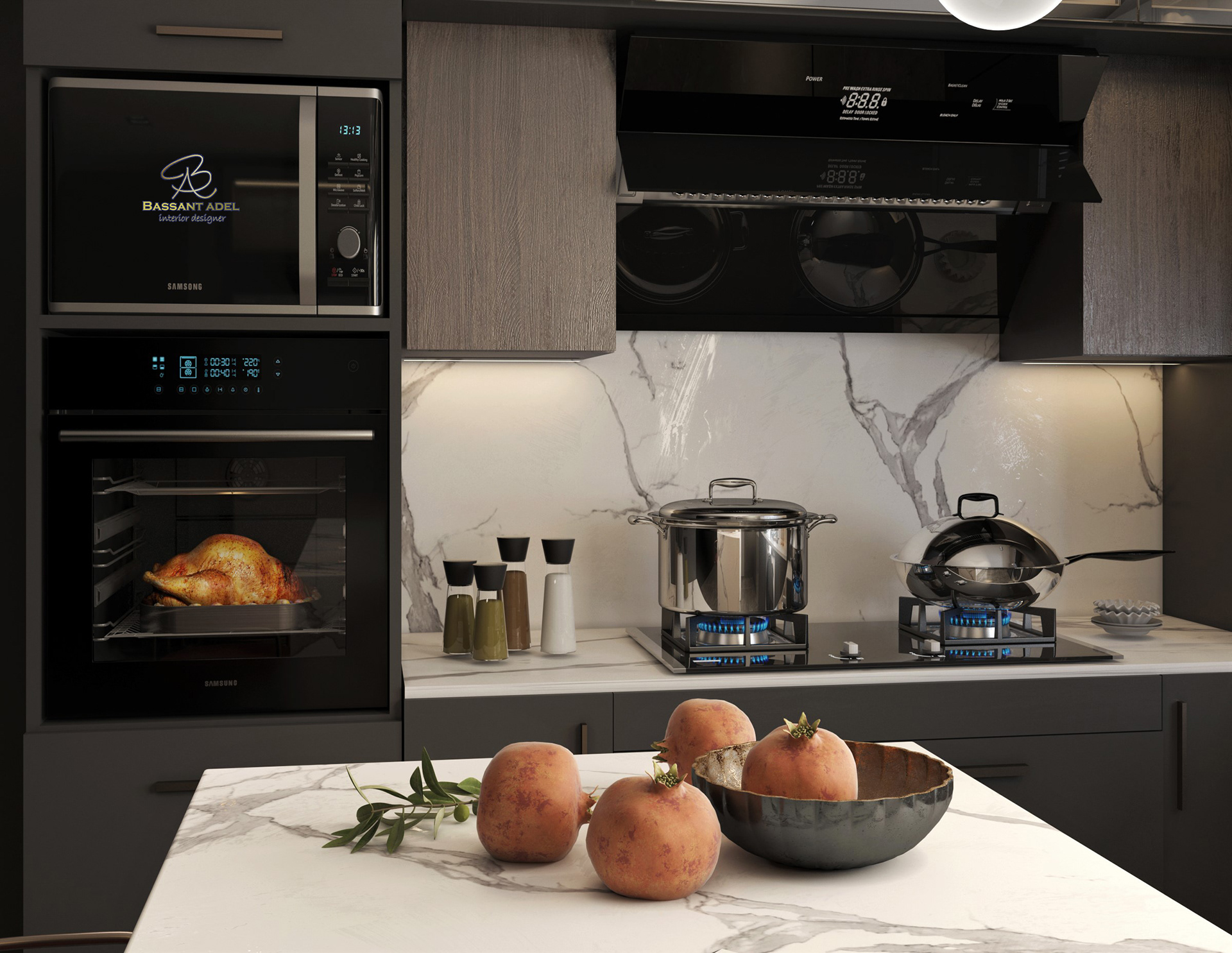 K I T C H E N with island-5