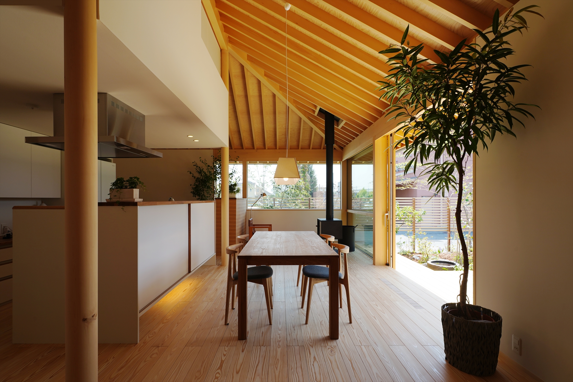 前橋の家/方形の平屋丨Mアトリエ 一級建築士事務所-3